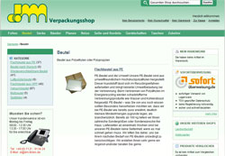 Online Shop dm folien